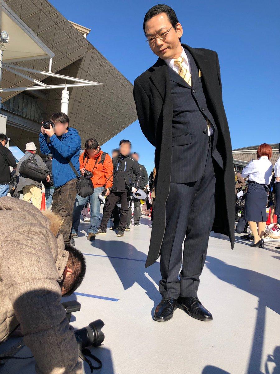 ドラマ 相棒の右京さんのコスプレ レイヤー メヒャスキー あげてけ