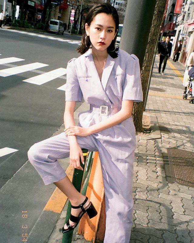 Sly Tokyo 2019 April May より薄紫のお洒落な特攻服を着たヤンキー