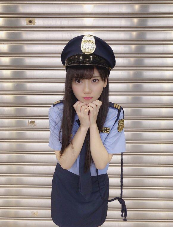 こんな女性警官はヤバい 捕まりたくなるくらいかわいい齊藤京子 あげてけ
