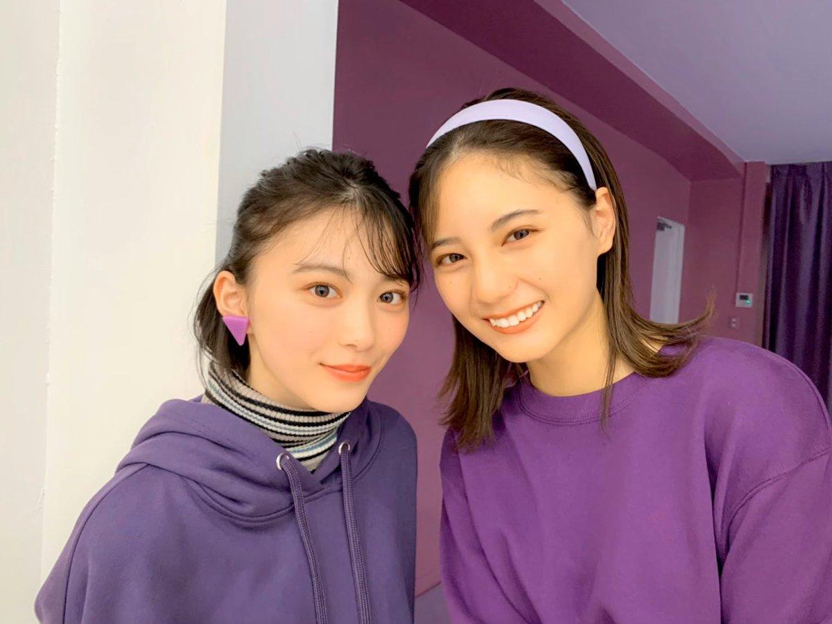 Seventeen より 欅坂46の森田ひかると小坂菜緒のツーショット画像 あげてけ